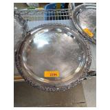 Webster Wilcox Silverplate Serving Tray