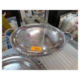 Wm. Rogers & Son Spring Flowers Tray