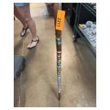 German Walking Stick with Travel Badges