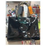 Neiman Marcus Black Patent Handbag