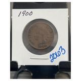 1900 Indian Head Cent