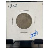 1910 Liberty Head V Nickel