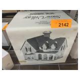 Snow Village Gothic Farmhouse Ceramic