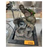 Resin Elephant Tabletop Water Fountain
