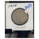 1898 Liberty Head V Nickel
