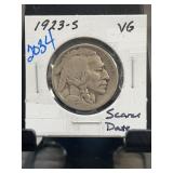 1923-S Buffalo Nickel VG Condition