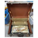 Military-Style Metal Storage Trunk