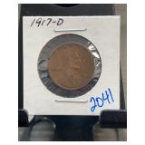1917-D Lincoln Wheat Cent