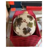 CHASE Hand-Painted Glass Ornament in Box