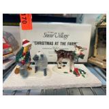 Department 56 Snow Village Christmas Set