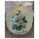 Savannah GA Glittered Sand Dollar Ornament