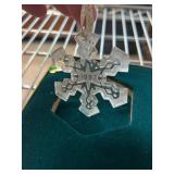 Waterford Crystal 1997 Snowflake Ornament
