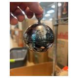 Large Silver-Tone Metal Sleigh Bell