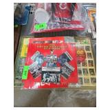 Baseball Books and 1990 Sticker Kit Lot