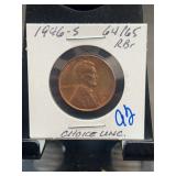 1946-S Lincoln Wheat Cent MS64/65 RB