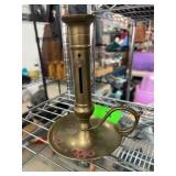 Adjustable Brass Chamberstick Candle Holder