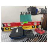 Tool Lot: Levels, Driver Set, Multimeter