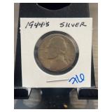 1944-S Silver Washington Quarter
