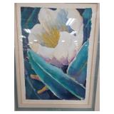 Signed Denison Original Watercolor Floral