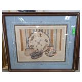 Signed DeShon "Native Artifacts" Print, Fr.