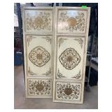 Ornate Wood Panels, 5ft x 20in