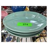 3 USA Marked Sectioned Plates