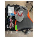 Swimming Gear Lot With Kickboard and Goggles