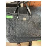 Nicole Miller New York Quilted Tote Bag