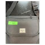 Herschel Black Canvas Shoulder Bag