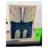 Brooklyn Bridge Photo and Cuba Peso Note