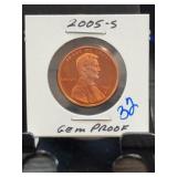 2005-S Lincoln Cent Gem Proof