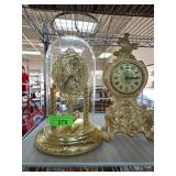 United and Chronos Mantel Clocks Pair