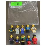 10 LEGO Minifigures Assorted Themes