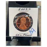 2003-S Lincoln Cent Gem Proof
