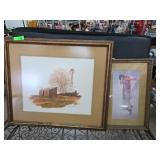 Framed Prints: Rural Scene & Spiritual Art