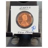 2007-S Lincoln Cent Gem Proof