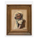 1974 Oil Portrait by Ali-Sh