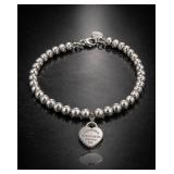 Tiffany & Co. Sterling Silver Bead Bracelet