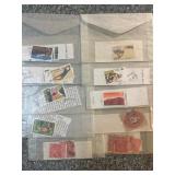 Postage Stamps in Sleeves