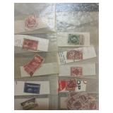 Various Vintage Postage Stamps