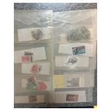 Postage Stamps in Envelopes