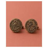 Swank Arthur Murray Award Cufflinks