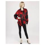 Alexander McQueen Silk Shirt, Size 42