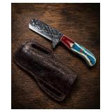 Custom Fixed Blade Knife with Sheath
