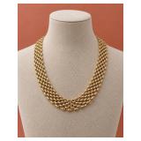 Napier Gold-Tone Multi-Strand Necklace
