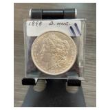 1898 Morgan Silver Dollar, Uncirculated