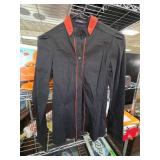 Gucci Black Shirt with Red Collar Accent