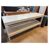 Painted Wood Utility Workbench