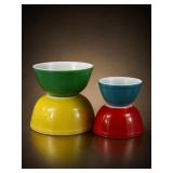 Pyrex Primary Colors Mixing Bowls Set