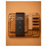 New Astercook Bamboo Cutting Board Set